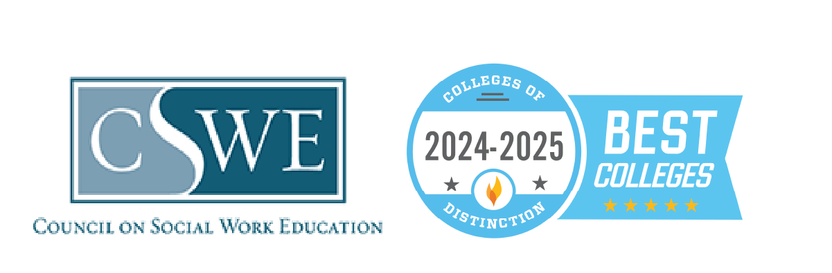 Council Social Work Education Best Colleges Badges